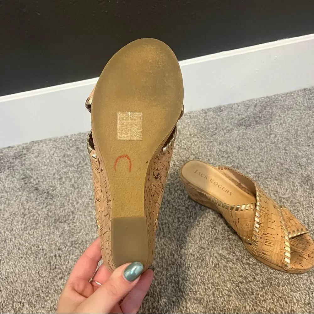 Jack Rogers Cross Band Mid-Wedge - Sloane 7.5